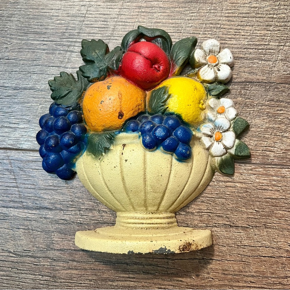 Vintage John Wright Cast Iron Door Stop or Bookend